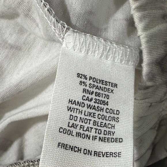 BDG Women's Medium Gray Floral Stretch Leggings High Rise Pull On 28" Inseam - Picture 5 of 11